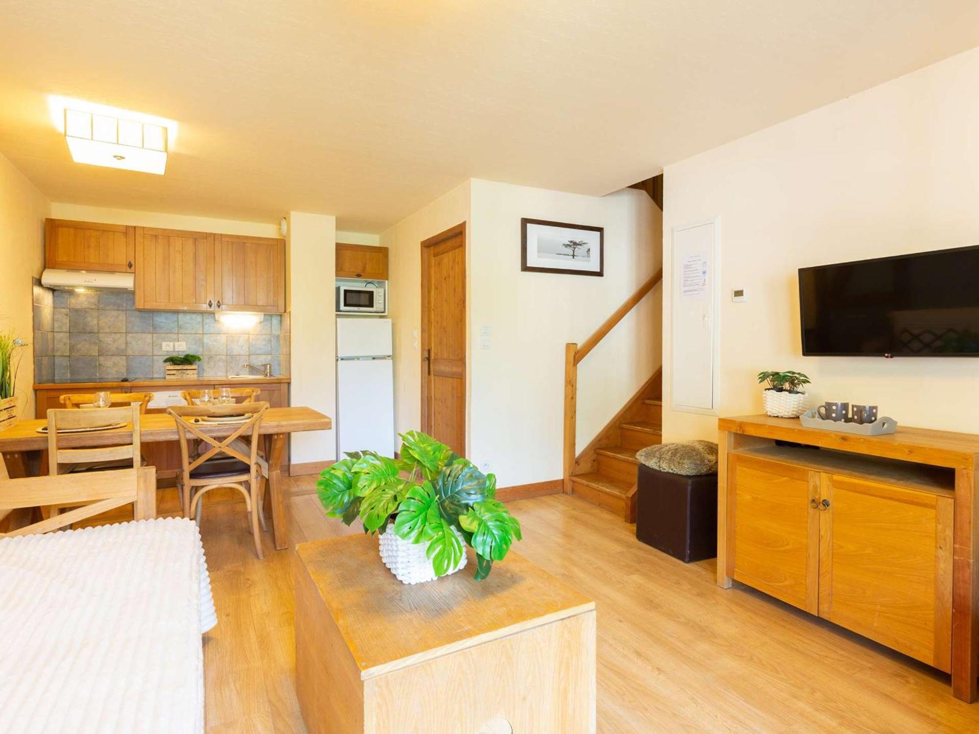 Appartement 10 Pers Avec Piscine, Sauna Et Parking En Centre-Ville De Saint-Lary-Soulan - Fr-1-296-394 Екстериор снимка