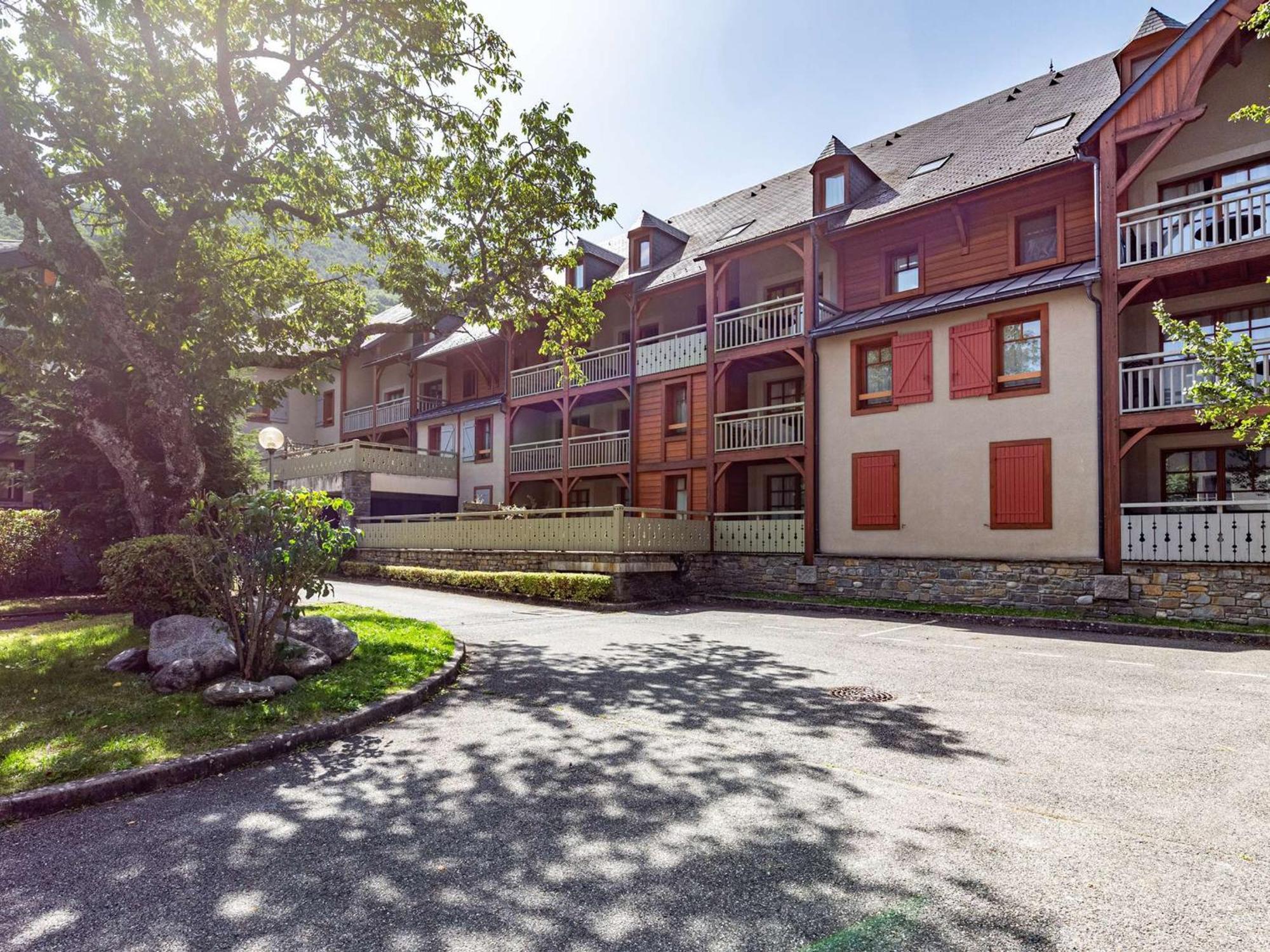 Appartement 10 Pers Avec Piscine, Sauna Et Parking En Centre-Ville De Saint-Lary-Soulan - Fr-1-296-394 Екстериор снимка