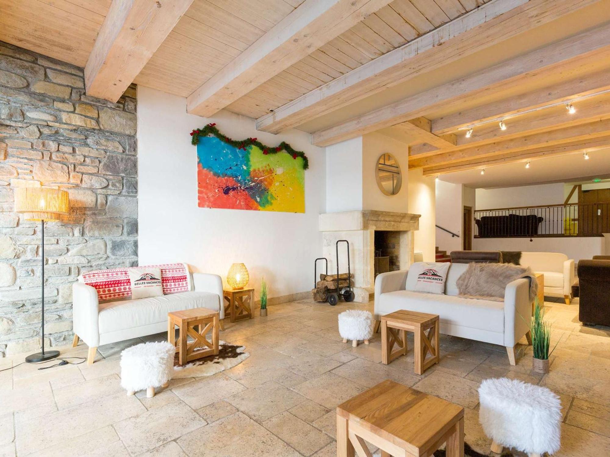 Appartement 10 Pers Avec Piscine, Sauna Et Parking En Centre-Ville De Saint-Lary-Soulan - Fr-1-296-394 Екстериор снимка